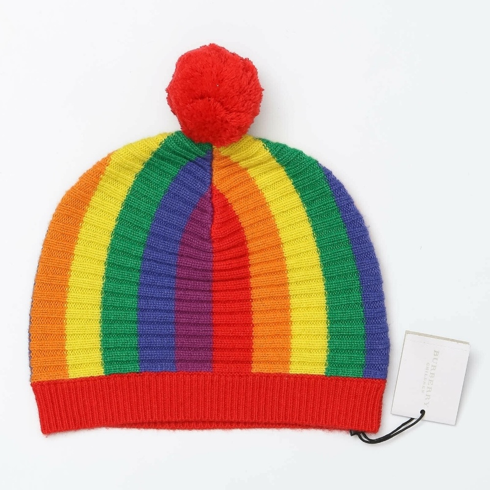 Burberry Children Helen Rainbow Beanie Medium (M)